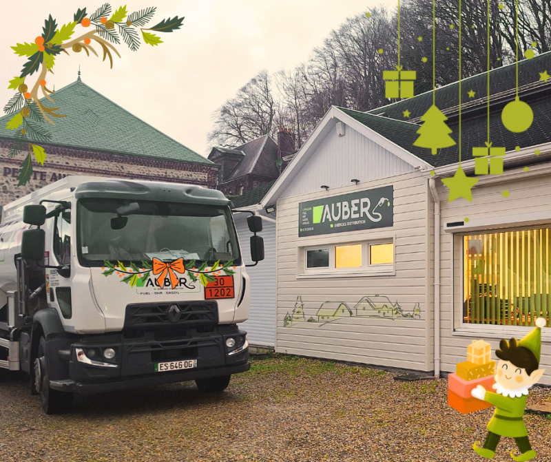 Auber Énergies Distribution vous souhaite un très joyeux Noël ✨