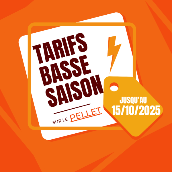 Profitez de Tarifs Basse Saison jusqu'au 15 Octobre 2025 pour l'achat de Pellet à Fécamp et ses alentours 76