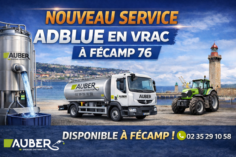 ADBlue Fécamp : Où trouver de l'ADBlue en vrac à Fécamp 76